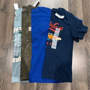 Old Navy Kids Short Sleeve Tees - Navy, Blue, Olive, Light Blue